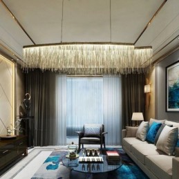 Modern Pendant Light Creative Tassel Hanging Lamp Café