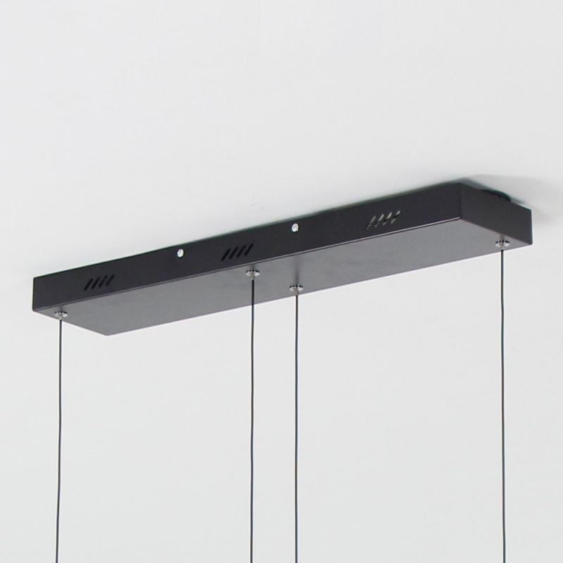 Modern Pendant Light Acrylic Black Chandelier