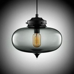 Bubble Design Pendant 1 Light Minimalist Iron Painting