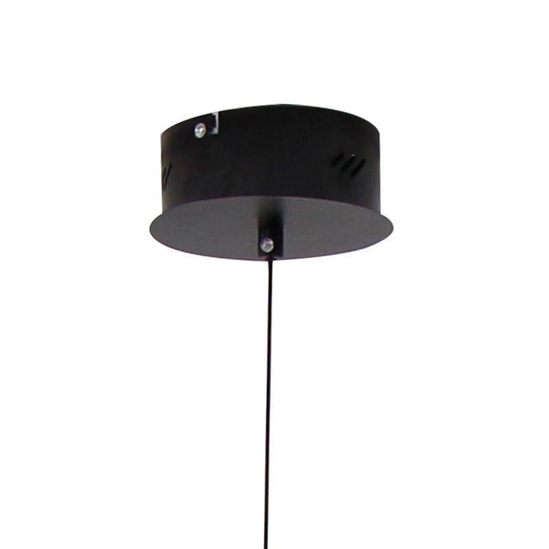 Modern Pendant Light Dimmable Black Strip Ceiling Lamp