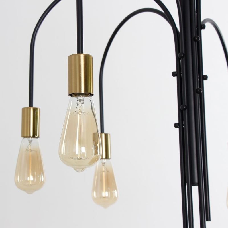 Modern Iron Chandelier Simple Iron Pendant Light