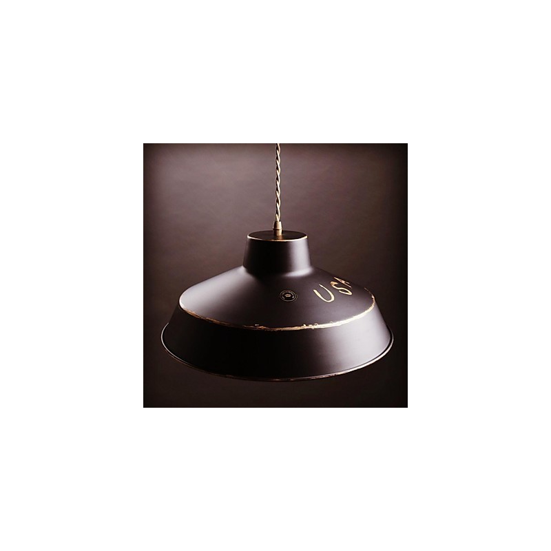 Modern Contemporary Traditional Classic Retro Country Bowl Painting Metal Chandelier