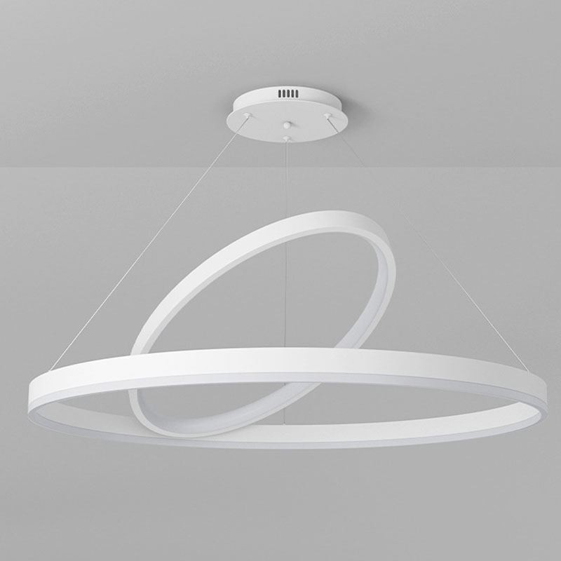 Modern Pendant Light Circle Rings Acrylic Pendant Lamp