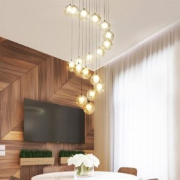 Modern Crystal Ball Pendant Light Colorful Crystal Chandelier (Colorful Style Pls Contact Us)