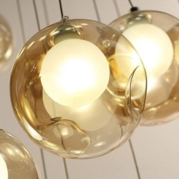 Modern Crystal Ball Pendant Light Colorful Crystal Chandelier (Colorful Style Pls Contact Us)