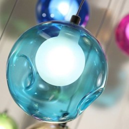 Modern Crystal Ball Pendant Light Colorful Crystal Chandelier (Colorful Style Pls Contact Us)