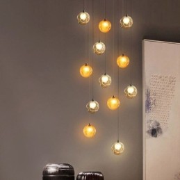 Modern Crystal Ball Pendant Light Colorful Crystal Chandelier (Colorful Style Pls Contact Us)