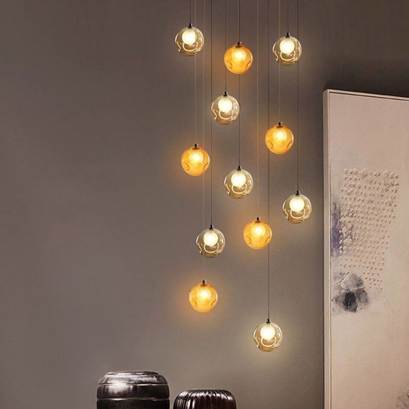 Modern Crystal Ball Pendant Light Colorful Crystal Chandelier (Colorful Style Pls Contact Us)