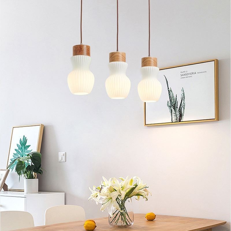 Japanese Glass Pendant Light Creative Decoration Hanging Light