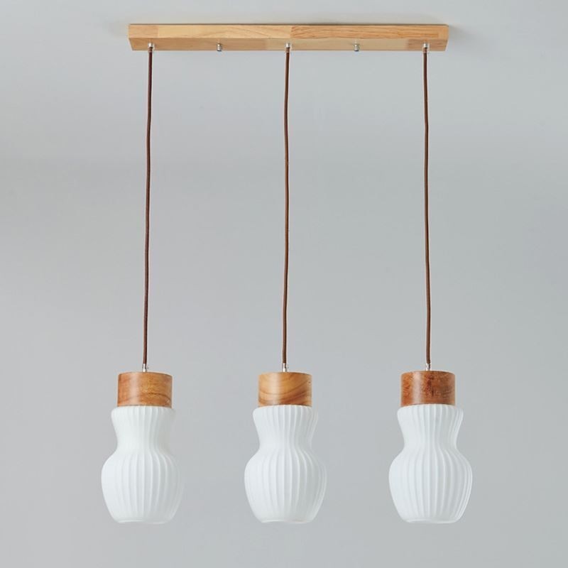 Japanese Glass Pendant Light Creative Decoration Hanging Light