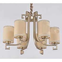 The Chinese Style Chandelier Iron Copper Imitation Air Lamps