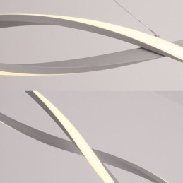 Modern Pendant Light Twist Design Hanging Lamp Dining