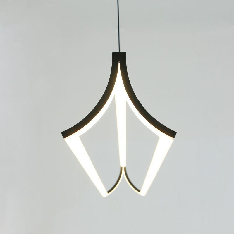 Modern Book Pendant Light Hanging Lighting Living