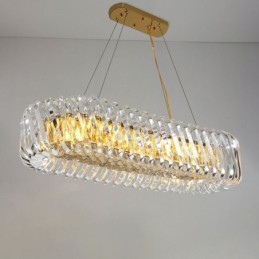 Luxury Glass Pendant Light European Style Chandelier