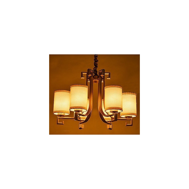The Chinese Style Chandelier Iron Copper Imitation Air Lamps