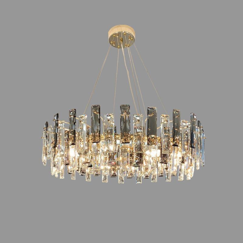 Luxury Glass Chandelier European Style Pendant Light
