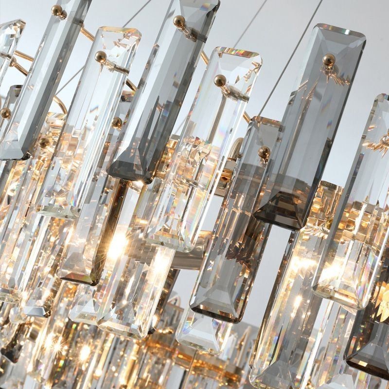 Luxury Glass Chandelier European Style Pendant Light