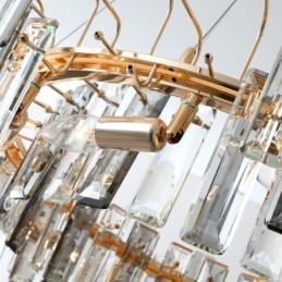 Luxury Glass Chandelier European Style Pendant Light