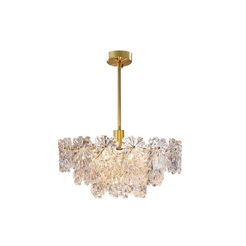 Luxury Pendant Light Home Décor Glass Chandelier Living