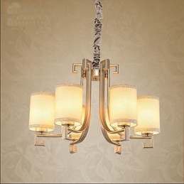 The Chinese Style Chandelier Iron Copper Imitation Air Lamps