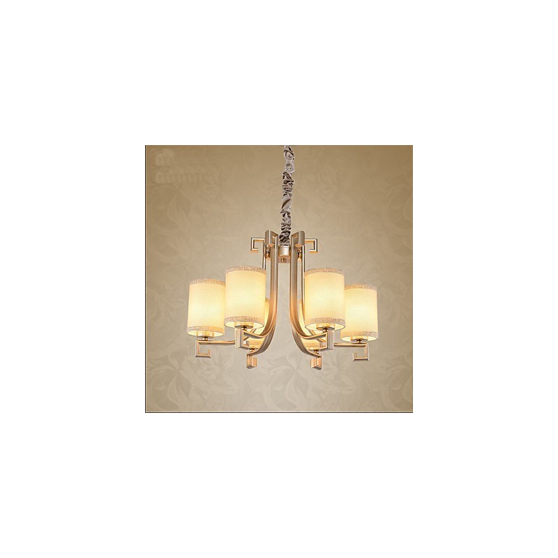 The Chinese Style Chandelier Iron Copper Imitation Air Lamps