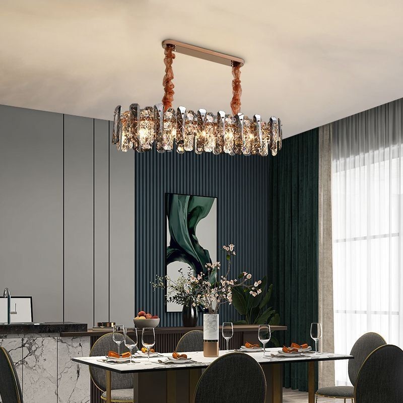Modern Glass Pendant Lighting Luxury Hanging Lighting Fixture Dining