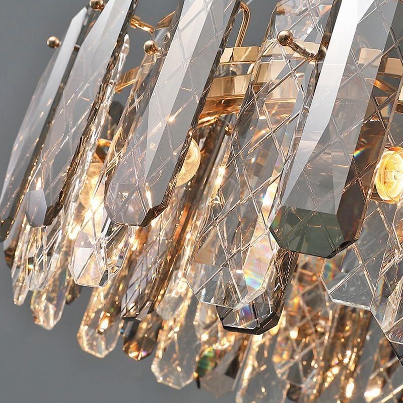 European Glass Pendant Light Luxury Hanging Lamp