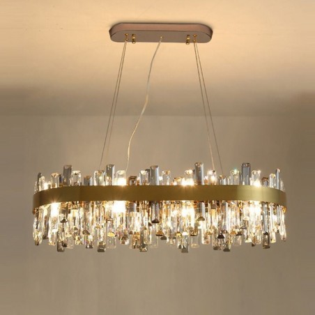 Light Luxury Chandelier Post Modern Glass Pendant Light
