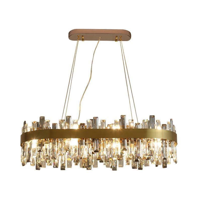 Light Luxury Chandelier Post Modern Glass Pendant Light