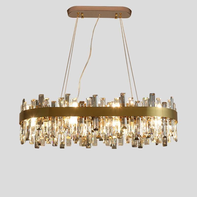 Light Luxury Chandelier Post Modern Glass Pendant Light