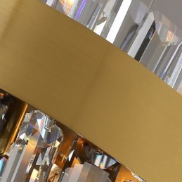 Luxury Glass Chandelier European Style Pendant Light Living