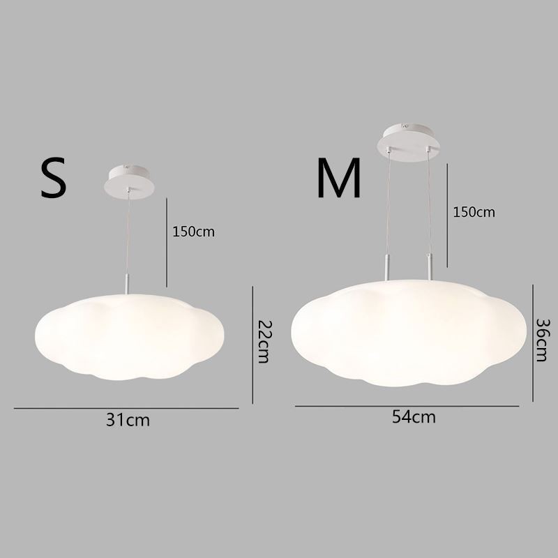 Creative Pendant Lamp White Cloud Pendant Light