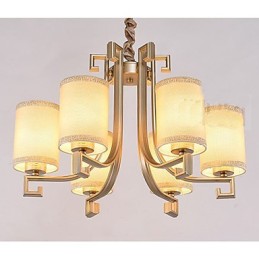 The Chinese Style Chandelier Iron Copper Imitation Air Lamps