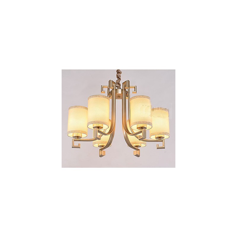 The Chinese Style Chandelier Iron Copper Imitation Air Lamps