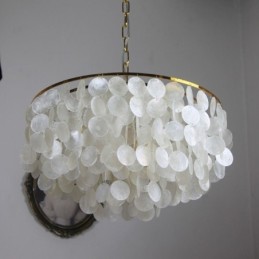 European Seashell Pendant Light