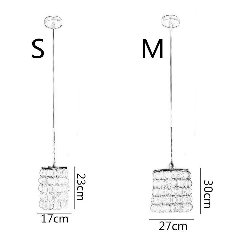Modern Capiz Pendant Light Contemporary Mini Hanging Ceiling Lighting Dining
