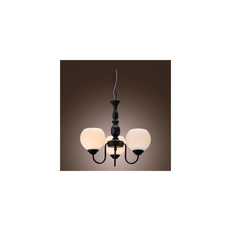 Traditional Classic Candle Style Bronze Chandelier