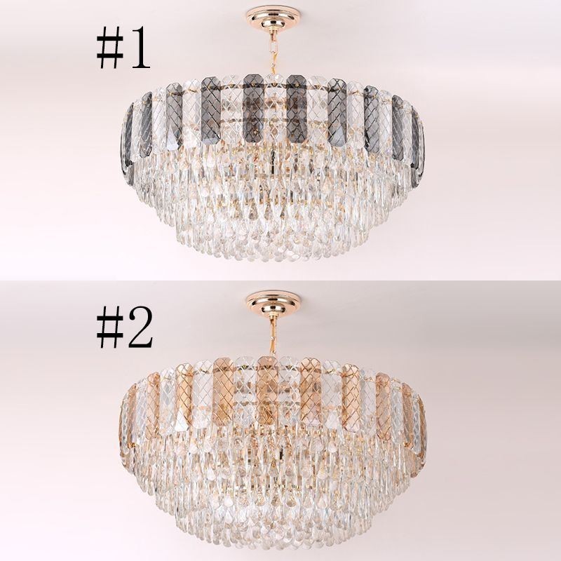 Luxury European Pendant Light Crystal Ceiling Light