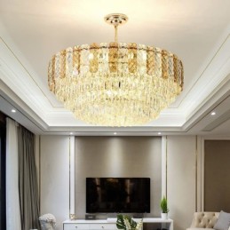 Luxury European Pendant Light Crystal Ceiling Light