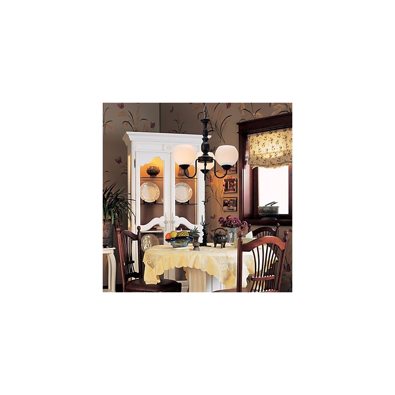 Traditional Classic Candle Style Bronze Chandelier