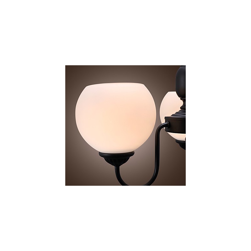 Traditional Classic Candle Style Bronze Chandelier