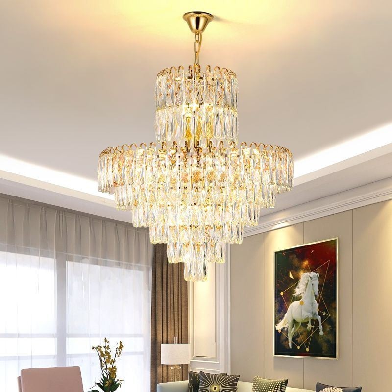 Modern Crystal Pendant Light Contemporary Ceiling Lights Fixtures