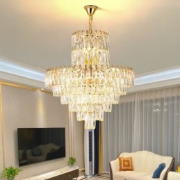 Modern Crystal Pendant Light Contemporary Ceiling Lights Fixtures