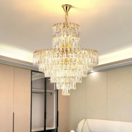 Modern Crystal Pendant Light Contemporary Ceiling Lights Fixtures