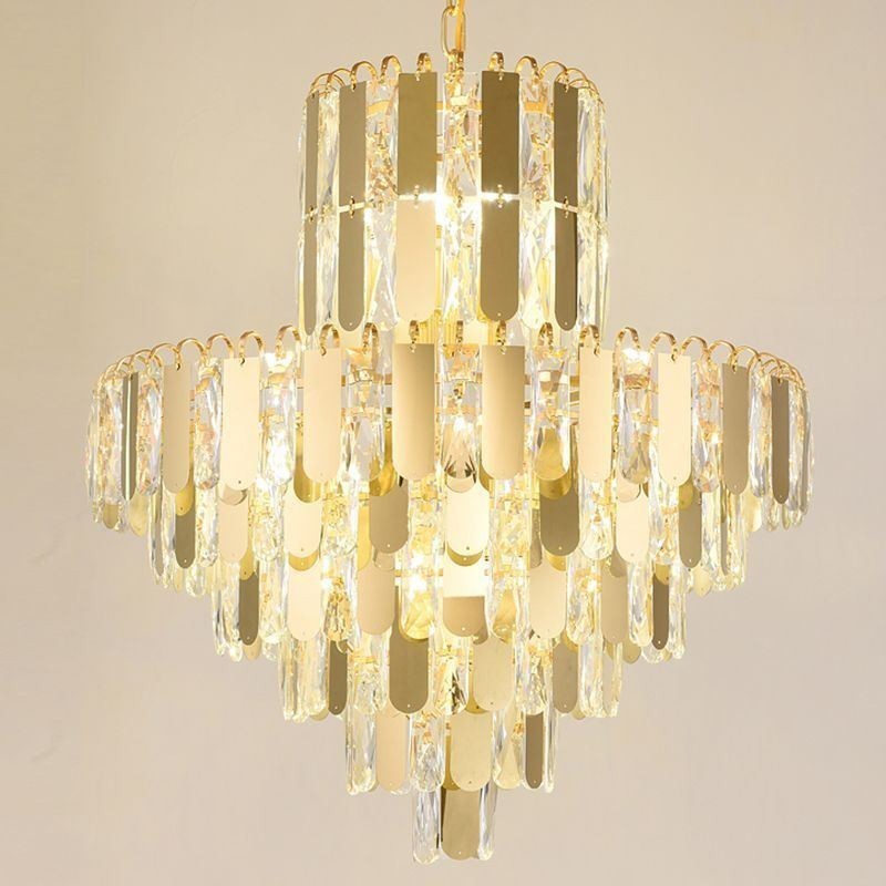 Modern Crystal Pendant Light Contemporary Ceiling Lights Fixtures