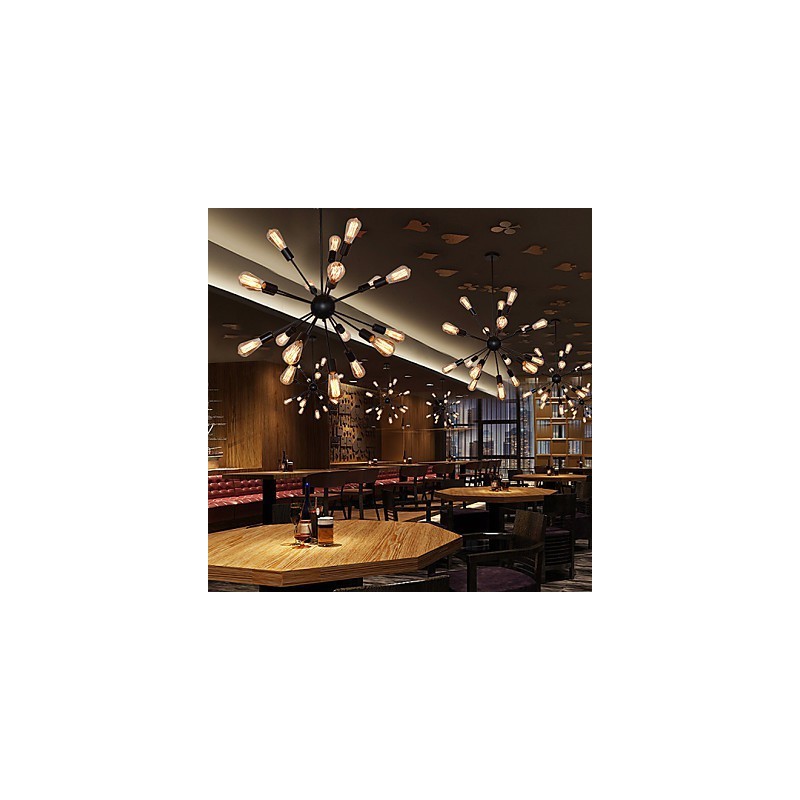 Country Designers Antique Brass Metal Chandelier