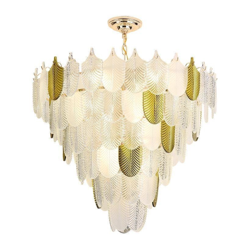 Crystal Elegant Leaf Pendant Light Ceiling Pendant Light