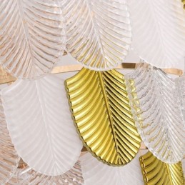 Crystal Elegant Leaf Pendant Light Ceiling Pendant Light