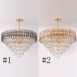 Modern Crystal Pendant Light Ceiling Lighting Fixture
