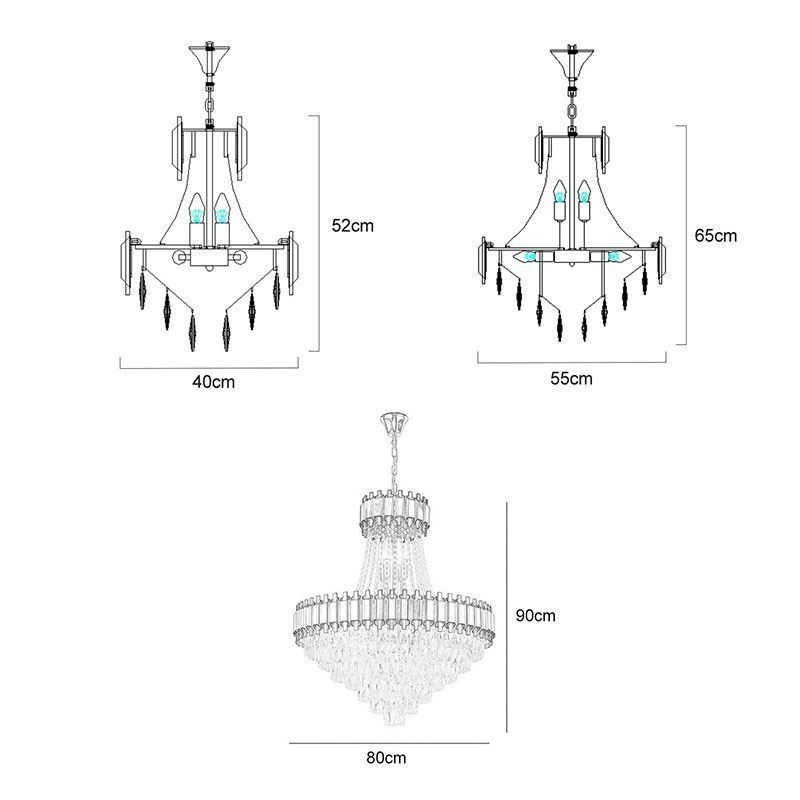 Modern Crystal Pendant Light Ceiling Light